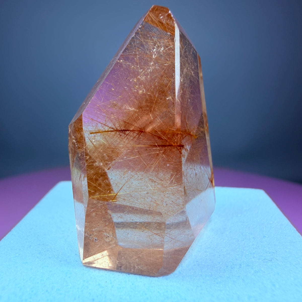 Copper + Gold Rutile Quartz Small Freeform