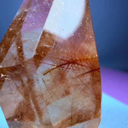 Copper + Gold Rutile Quartz Small Freeform