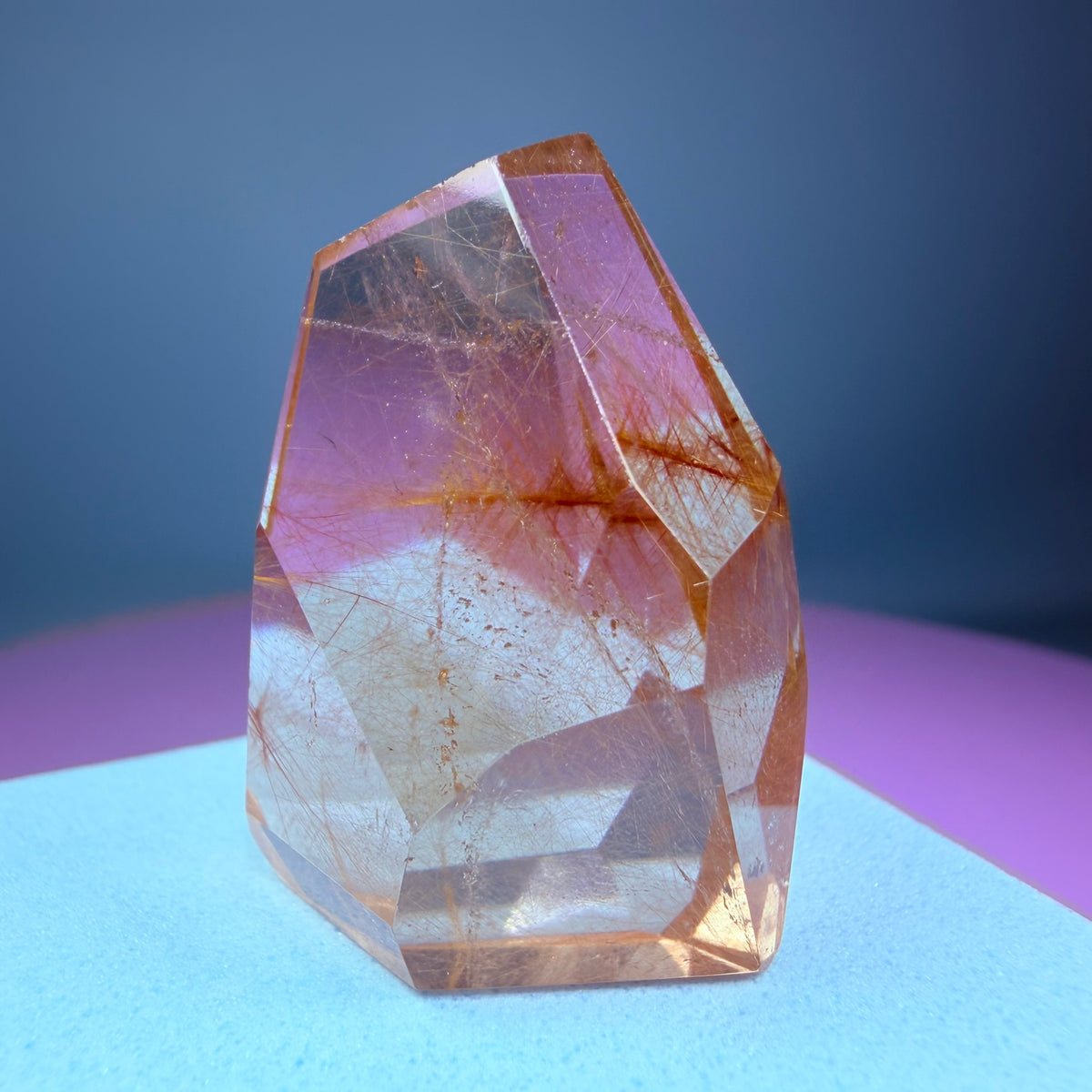 Copper + Gold Rutile Quartz Small Freeform