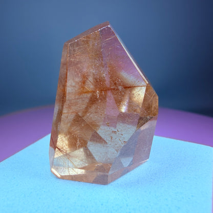 Copper + Gold Rutile Quartz Small Freeform