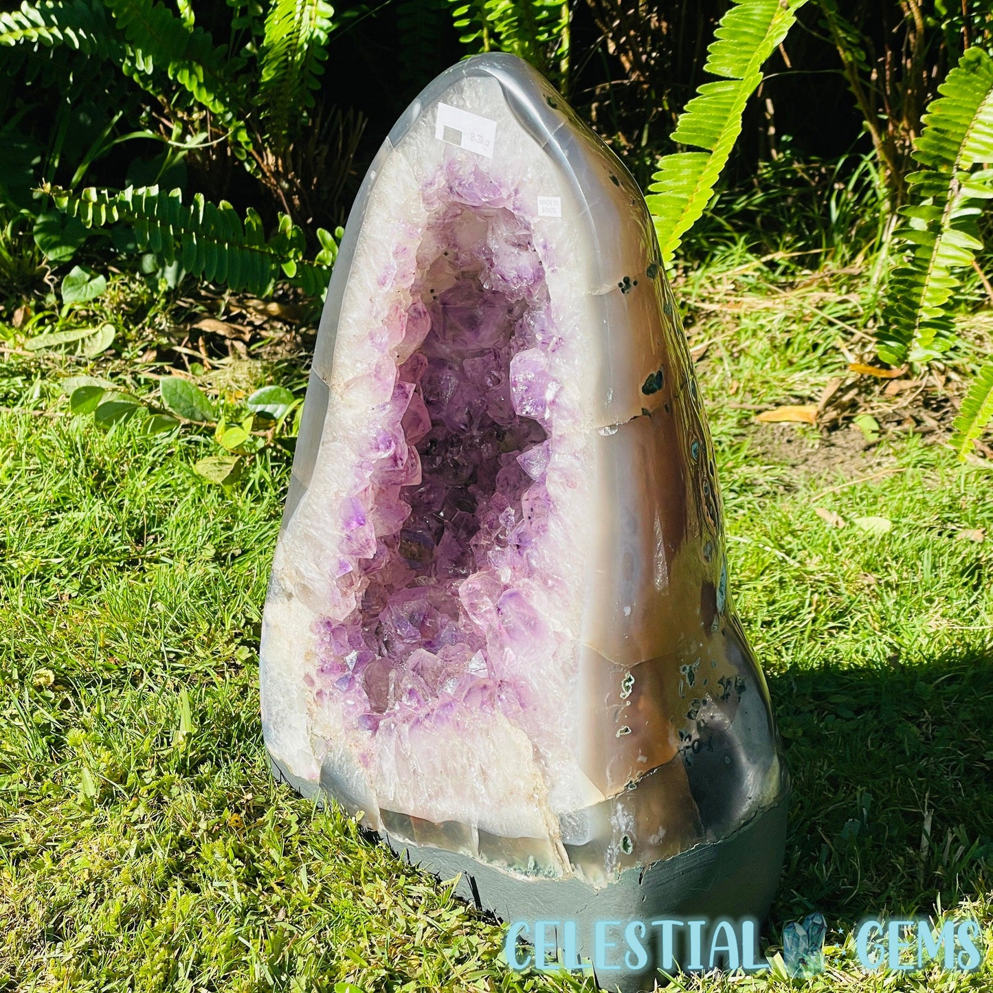 Amethyst + Agate Large Geode Cave (Video)