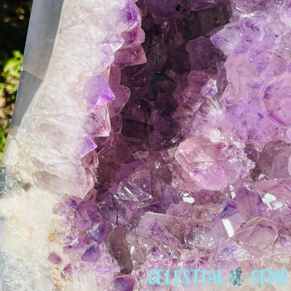 Amethyst + Agate Large Geode Cave (Video)