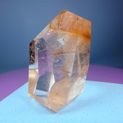 Copper + Gold Rutile Quartz Small Freeform