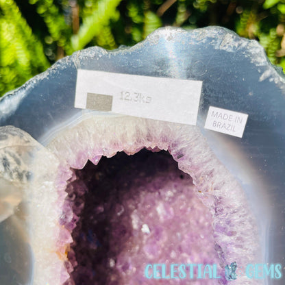 Amethyst + Agate Large Geode Cave (Video)