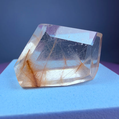Copper + Gold Rutile Quartz Small Freeform