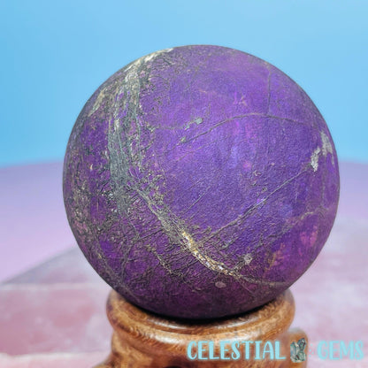 Purpurite Medium Sphere (Video)