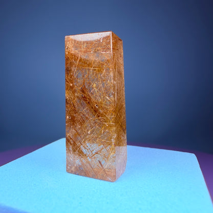 Copper + Gold Rutile Quartz Small Freeform