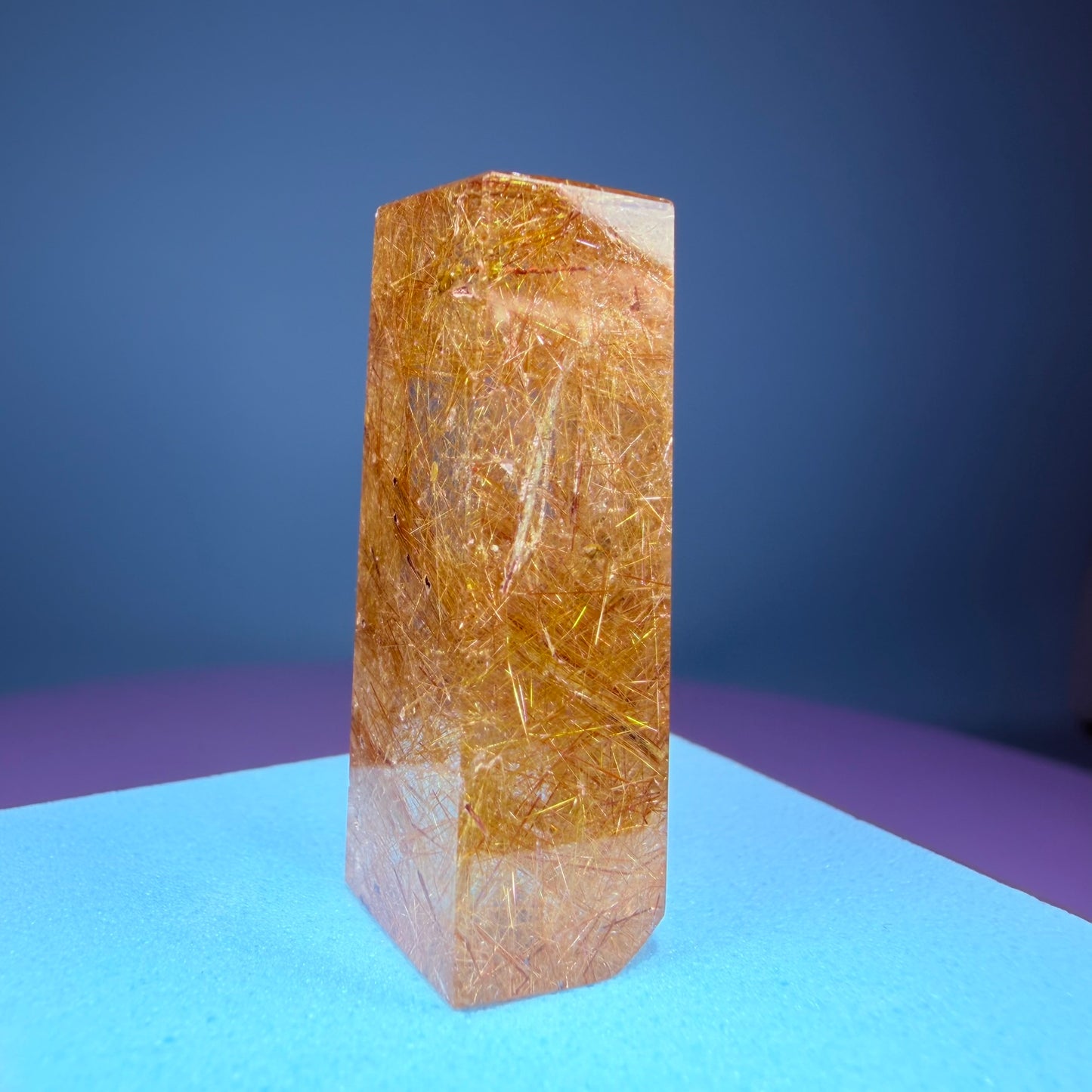 Copper + Gold Rutile Quartz Small Freeform