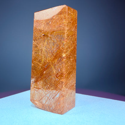 Copper + Gold Rutile Quartz Small Freeform