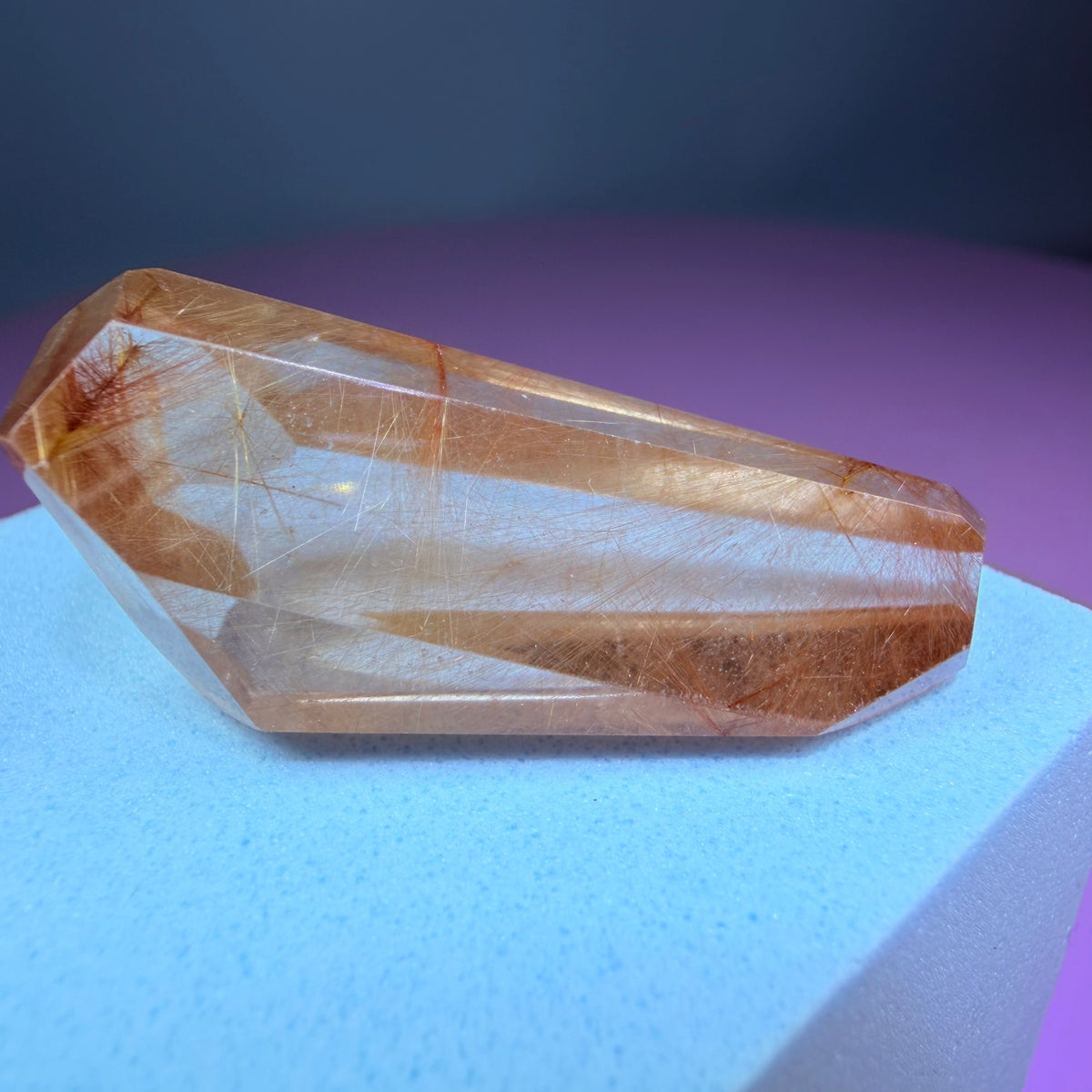Copper + Gold Rutile Quartz Small Freeform