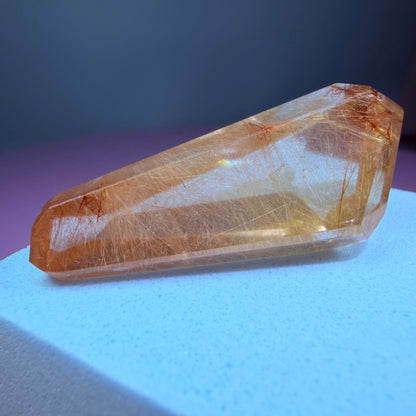 Copper + Gold Rutile Quartz Small Freeform