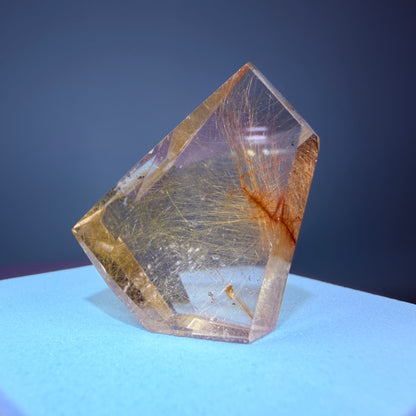 Copper + Gold Rutile Quartz Small Freeform