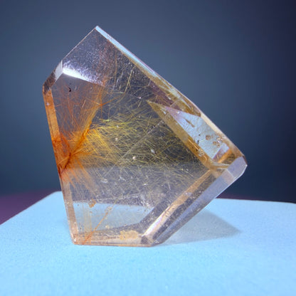 Copper + Gold Rutile Quartz Small Freeform