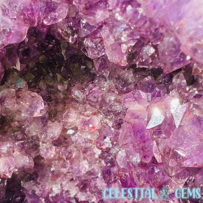 Dark Amethyst Large Geode Cave (Video)