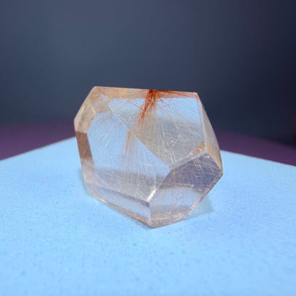 Copper + Gold Rutile Quartz Mini Freeform
