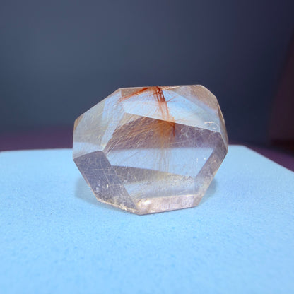 Copper + Gold Rutile Quartz Mini Freeform