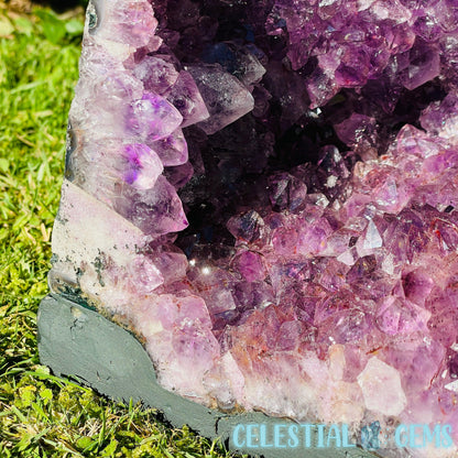 Dark Amethyst Large Geode Cave (Video)