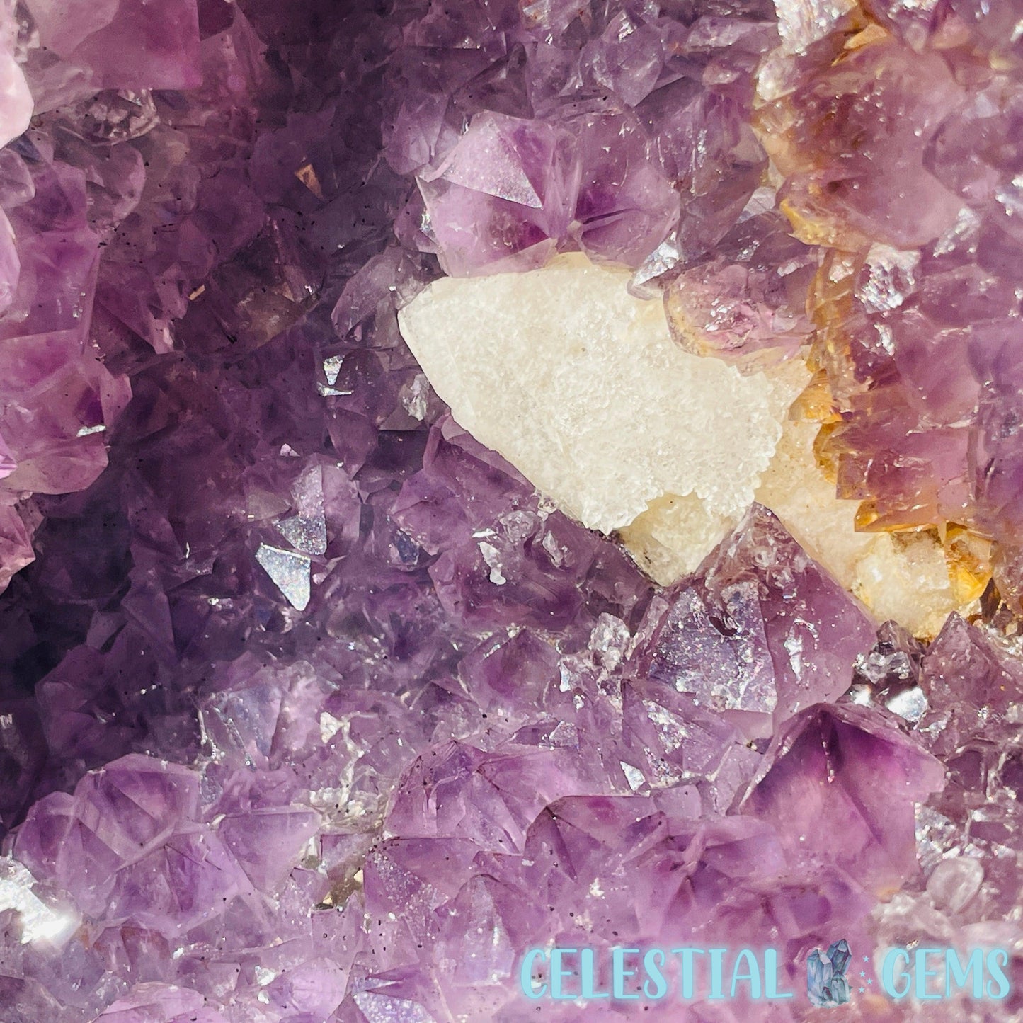 Amethyst + Agate + Calcite Large Geode Cave (Video)