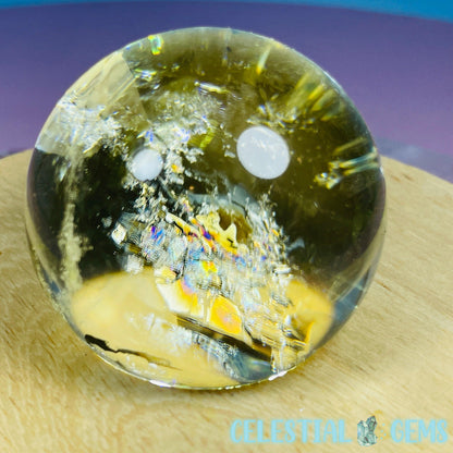 High Quality Brazilian Citrine Small Sphere (Video)