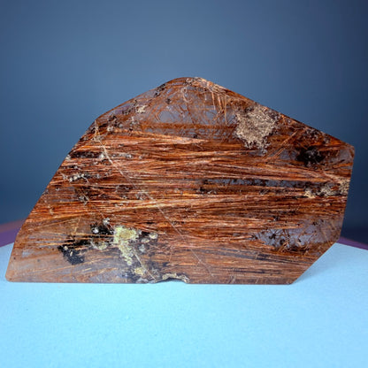 Copper Rutile Garden Quartz Medium Slab Freeform