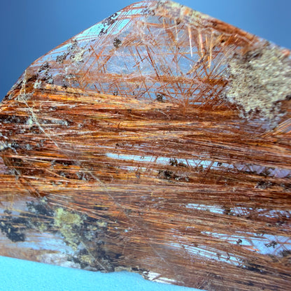 Copper Rutile Garden Quartz Medium Slab Freeform