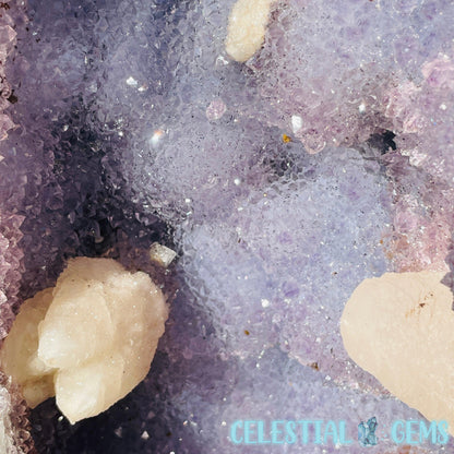 Amethyst + Agate + UV Calcite Large Geode Cave (Video)