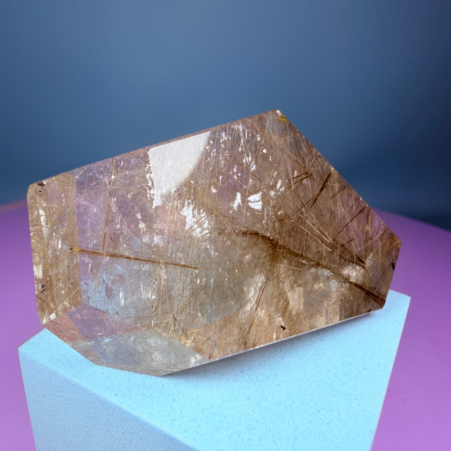 Gold Rutile Quartz Medium Freeform