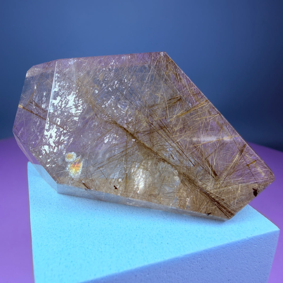 Gold Rutile Quartz Medium Freeform