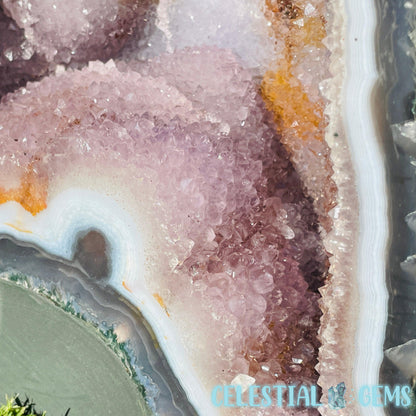 Amethyst + Agate Large Geode Cave (Video)