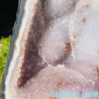 Amethyst + Agate Large Geode Cave (Video)