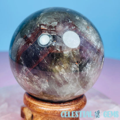 Super Seven Amethyst Medium Sphere