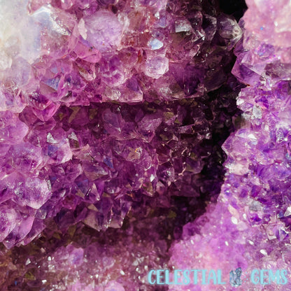 Dark Amethyst Extra Large Geode Cave (Video)