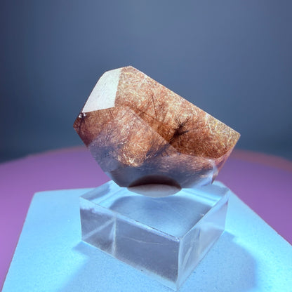 Red + Gold Rutile Quartz Small Freeform