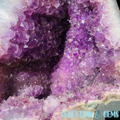 Dark Amethyst Extra Large Geode Cave (Video)