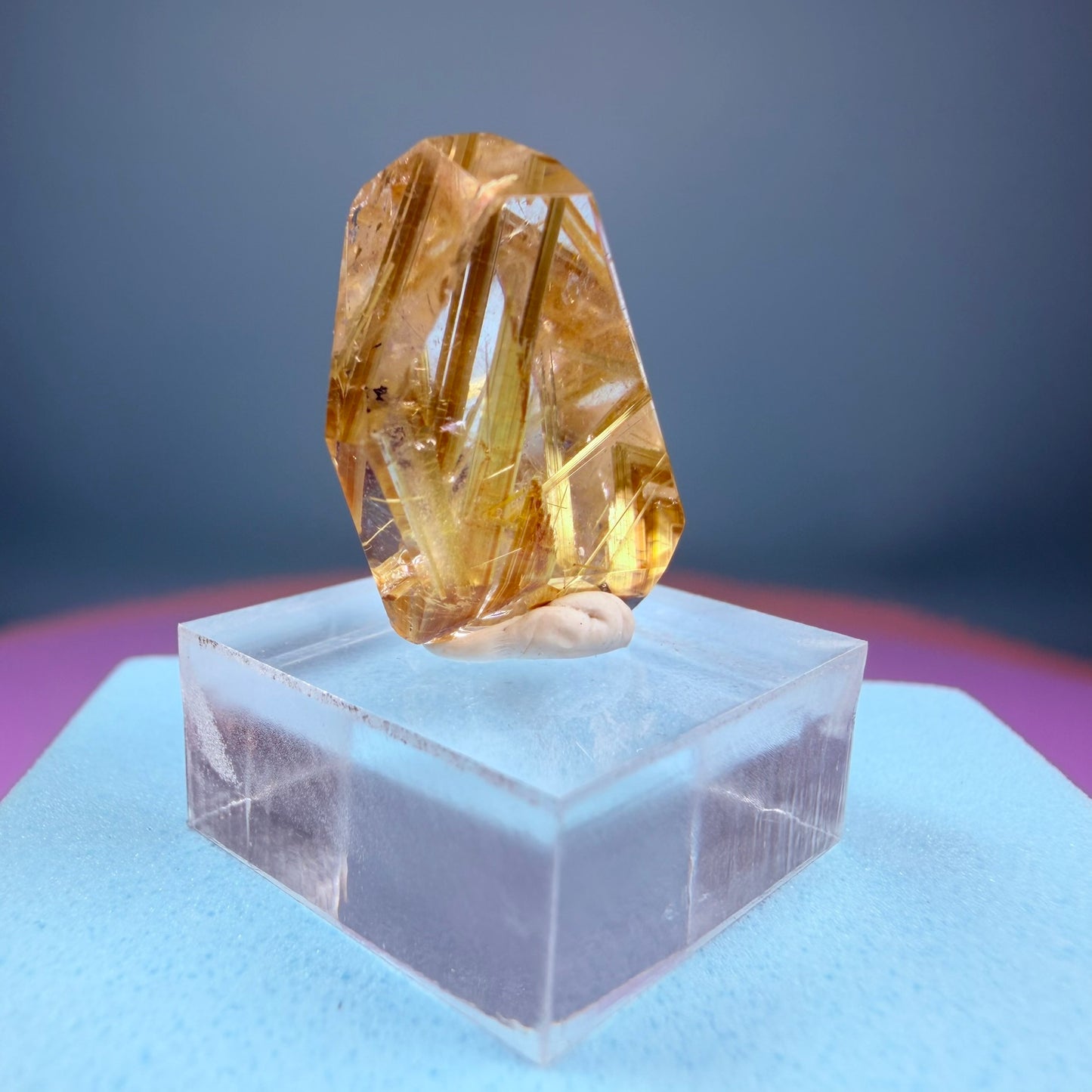 Gold Rutile Quartz Mini Freeform