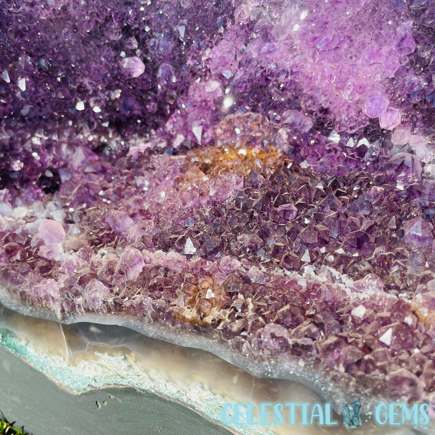 Dark Amethyst Extra Large Geode Cave (Video)