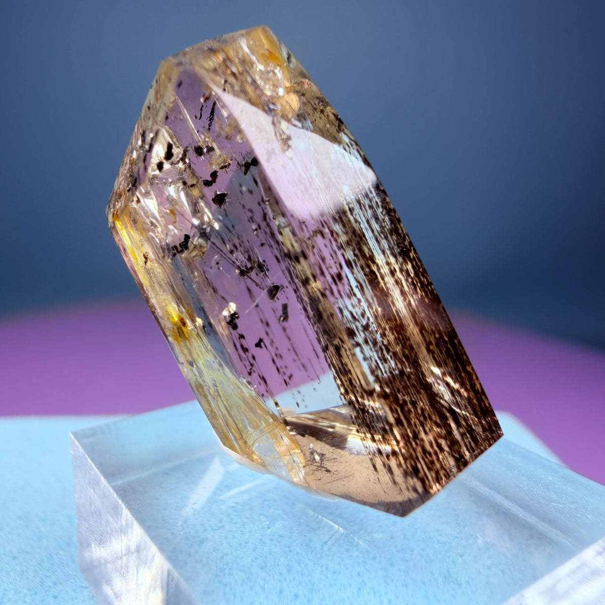 Extremely Rare Rainbow Schiller Scapolite Mini Freeform