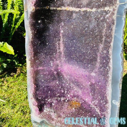 Dark Amethyst Extra Large Geode Cave (Video)