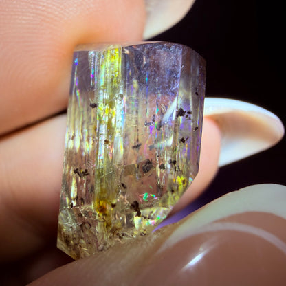 Extremely Rare Rainbow Schiller Scapolite Mini Freeform