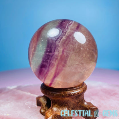 Candy Fluorite Medium Sphere