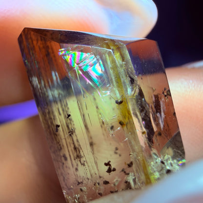 Extremely Rare Rainbow Schiller Scapolite Mini Freeform