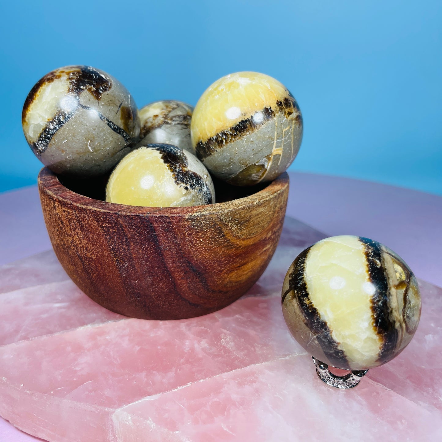 Septarian Jasper Small Sphere