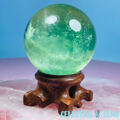 Green Fluorite Medium Sphere