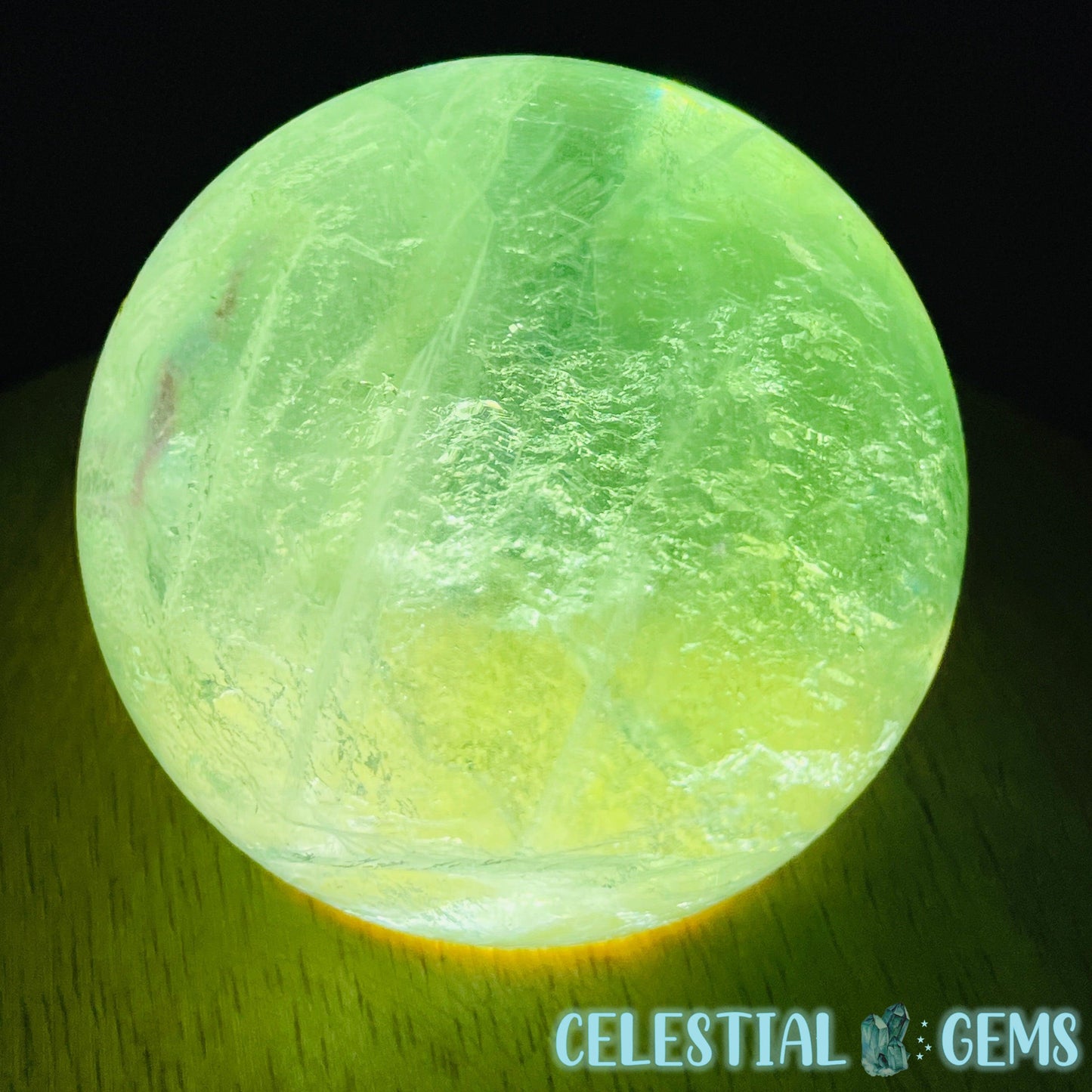 Green Fluorite Medium Sphere