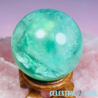 Green Fluorite Medium Sphere