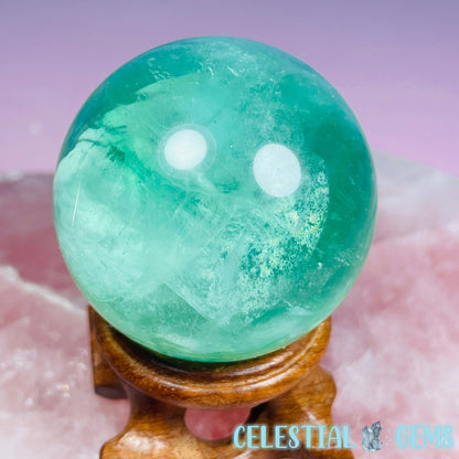 Green Fluorite Medium Sphere