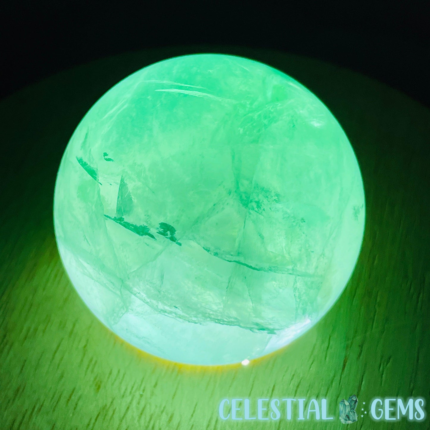 Green Fluorite Medium Sphere