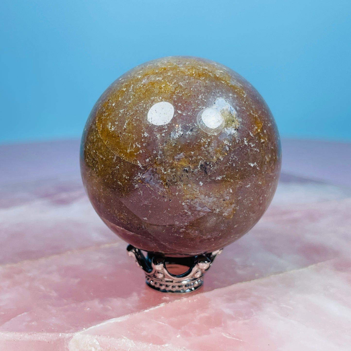 Ocean Jasper Small Sphere
