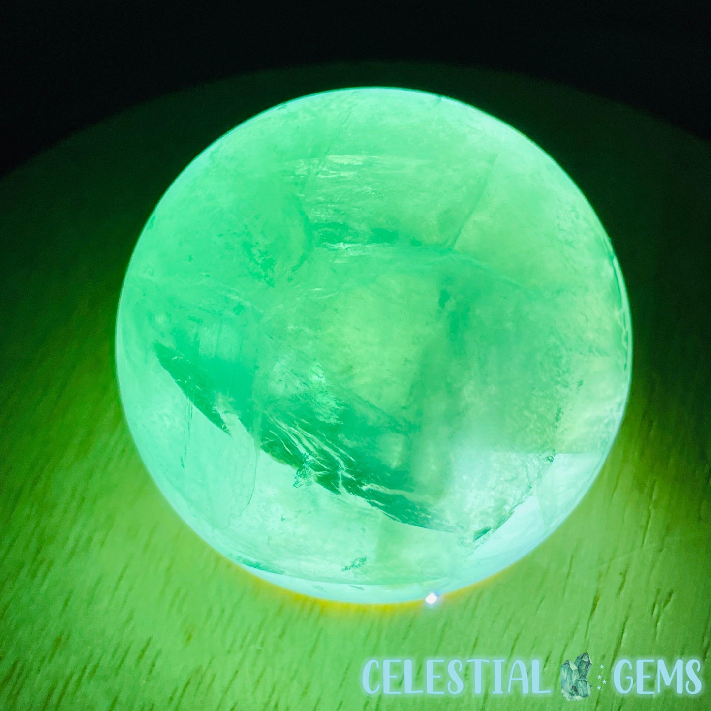 Green Fluorite Medium Sphere