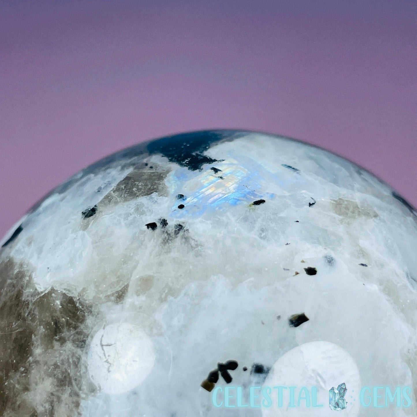 Rainbow Moonstone Large Sphere